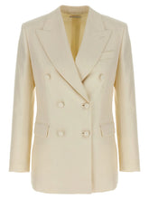 Brioni White Wool Blazer