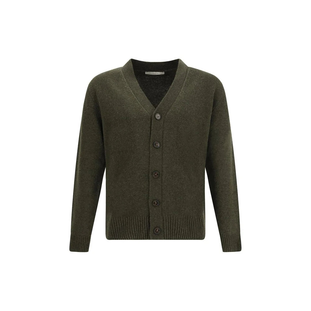 Brooksfield Cardigan in Virgin Wool - Cardigans
