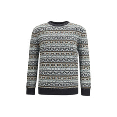 Brooksfield Multicolor Wool Sweatshirt - Sweatshirts