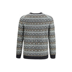 Brooksfield Multicolor Wool Sweatshirt - Sweatshirts