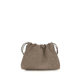Brunello Cucinelli Beige Kalvelæder Bos Taurus Pung