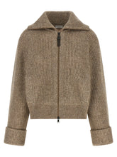 Brunello Cucinelli Beige Cashmere Cardigan