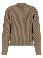 Brunello Cucinelli Beige Cashmere Cardigan