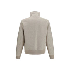 Brunello Cucinelli Beige Cashmere Full-Length Jacket