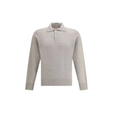 Brunello Cucinelli Beige Cashmere Polo Shirt - IT50 | L