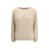 Brunello Cucinelli Beige Cashmere Cashmere Sweater