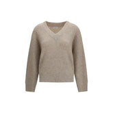 Brunello Cucinelli Beige Cashmere Sweatshirt