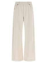 Brunello Cucinelli Beige Cotton Athletic Pants