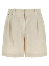 Brunello Cucinelli Beige Cotton Bermuda Shorts - IT42