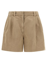 Brunello Cucinelli Beige Cotton Bermuda Shorts - IT42