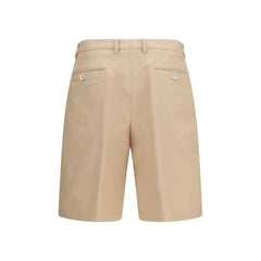 Brunello Cucinelli Beige Cotton Bermuda Shorts - IT50 | L