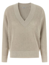 Brunello Cucinelli Beige Cotton Cardigan