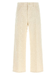Brunello Cucinelli Beige Cotton Casual Pants