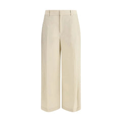 Brunello Cucinelli Beige Cotton Casual Pants - IT40 | M
