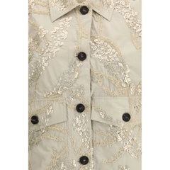 Brunello Cucinelli Beige Cotton Coat - IT42 | L