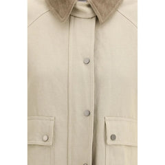Brunello Cucinelli Beige Cotton Coat - IT44 | L