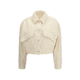 Brunello Cucinelli Beige Cotton Denim Jacket