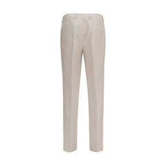 Brunello Cucinelli Beige Cotton Dress Pants - IT48 | M