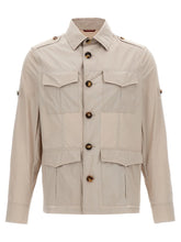 Brunello Cucinelli Beige Cotton Full-Length Jacket - 48 | M