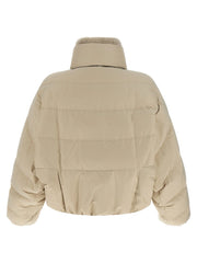 Brunello Cucinelli Beige Cotton Full-Length Jacket - IT40