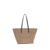 Brunello Cucinelli Τσάντα χειρός από βαμβάκι Beige
