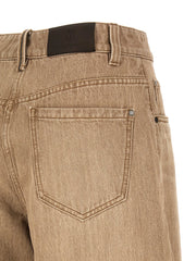 Brunello Cucinelli Beige Cotton Jeans Denim - IT42