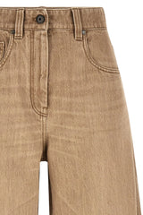 Brunello Cucinelli Beige Cotton Jeans Denim - IT42