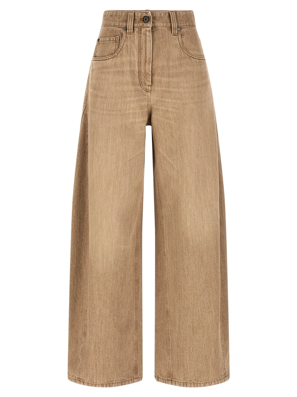 Brunello Cucinelli Beige Cotton Jeans Denim - IT42