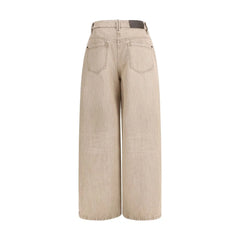 Brunello Cucinelli Beige Cotton Jeans Denim - IT42 | L