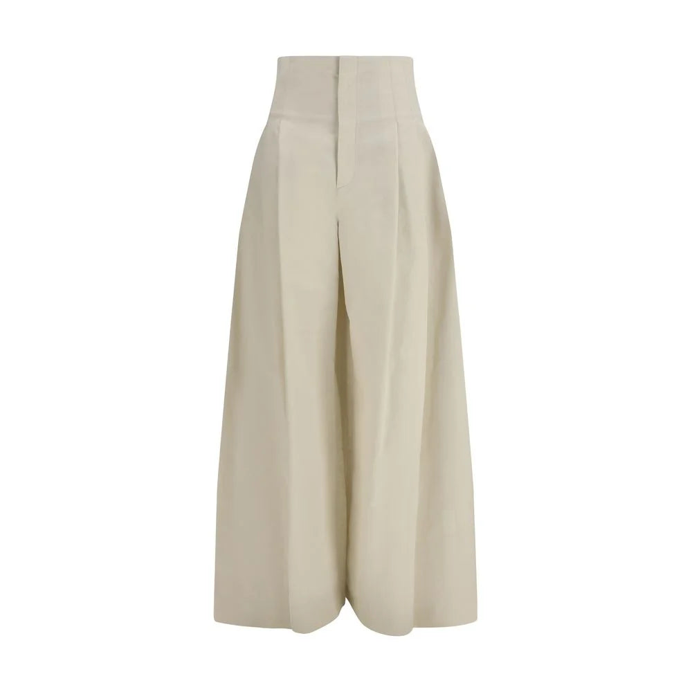 Brunello Cucinelli Beige Cotton Pants