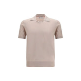 Brunello Cucinelli Beige Cotton Polo Shirt - IT48 | M