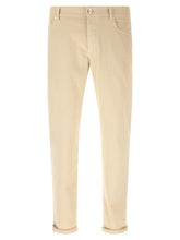 Brunello Cucinelli Beige Cotton Straight-Leg Jeans