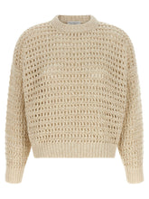 Brunello Cucinelli Beige Elastane Cardigan
