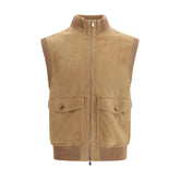 Brunello Cucinelli Beige Lamb Ovis Aries Aries Top
