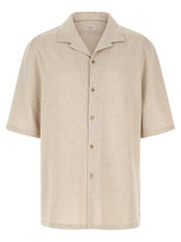 Brunello Cucinelli Beige Linen Blouse