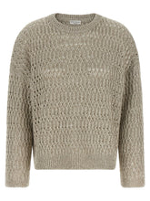 Brunello Cucinelli Beige Linen Cardigan