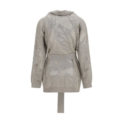 Cárdigan de lino beige Brunello Cucinelli - M