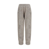 Brunello Cucinelli Beige Linen Casual Pants - M