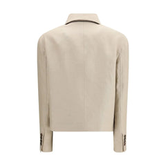 Brunello Cucinelli Beige Linen Clothing
