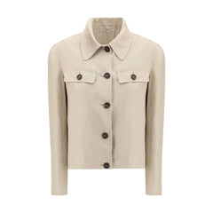 Brunello Cucinelli Beige Linen Clothing