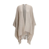 Brunello Cucinelli Beige Linen Coat - One Size