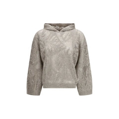 Brunello Cucinelli Beige Linen Hoodie - M