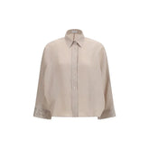 Brunello Cucinelli Beige Linen Shirt - M