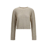 Brunello Cucinelli Beige Linen Sweatshirt