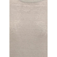 Brunello Cucinelli Beige Linen T-Shirt