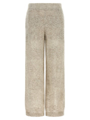 Brunello Cucinelli Beige Nylon Casual Pants