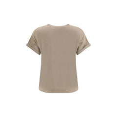 Brunello Cucinelli Beige Nylon T-Shirt - XL