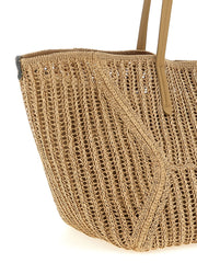 Brunello Cucinelli Beige Polyamide Shoulder Bag