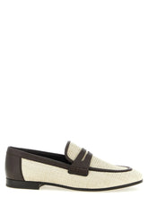 Brunello Cucinelli Beige Polyamide Slip-On Loafers