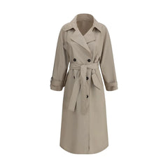 Brunello Cucinelli Beige Polyester Coat - IT42 | L